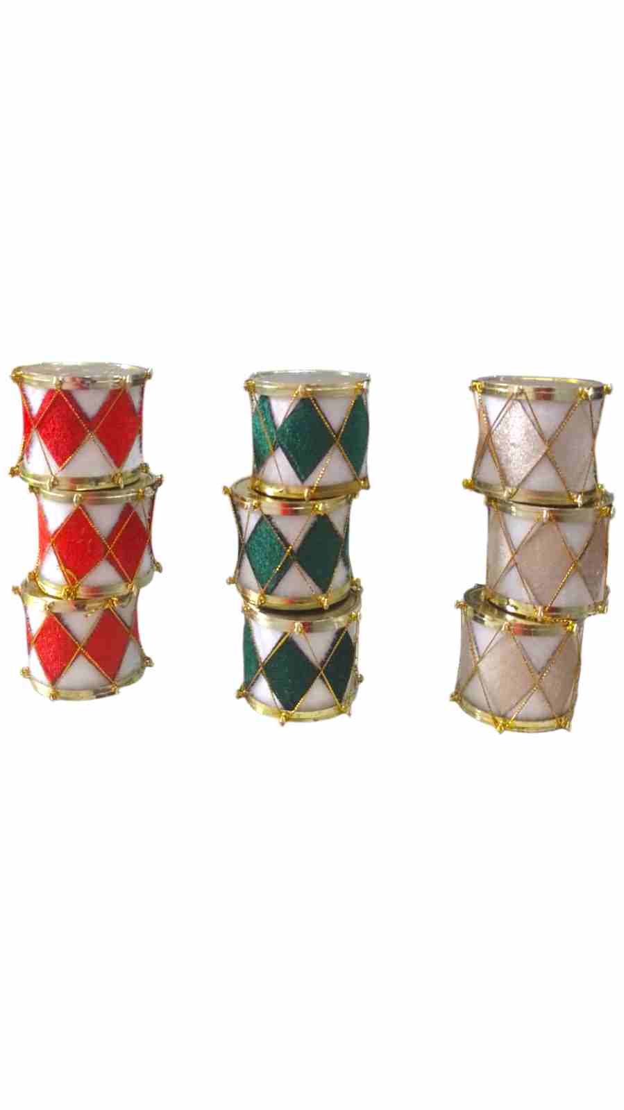 TAMBOR VELUDO C/3P�S 4,5CM